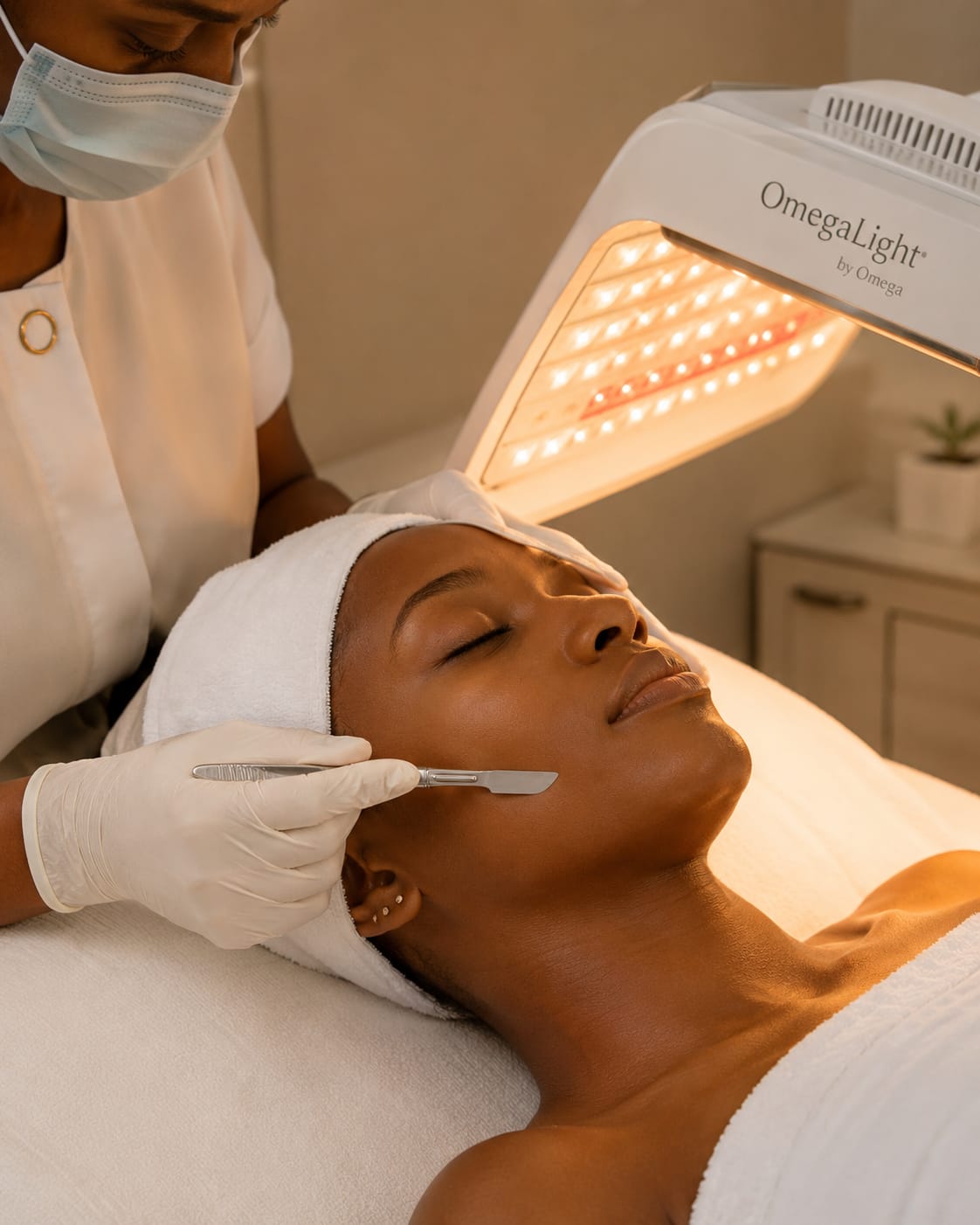 Dermaplaning +Omega Light at La Moon Skincare, Pretoria Central