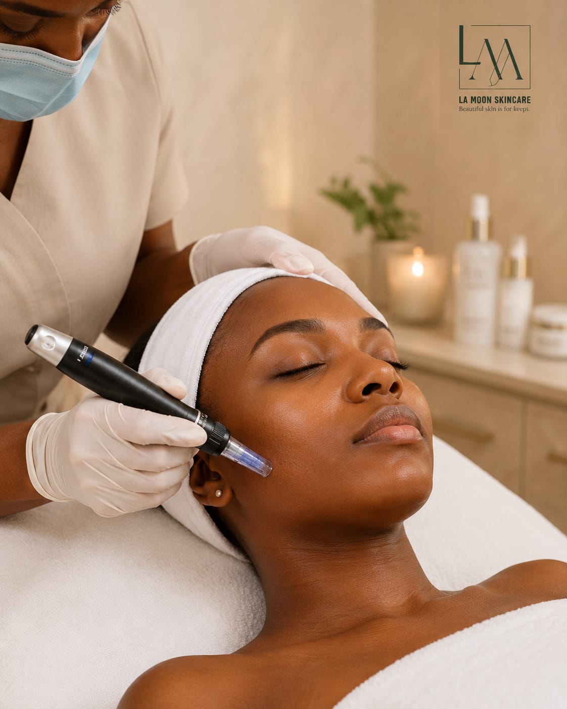 LaMoon Micro Needling Skin Rejuvenation Treatment at La Moon Skincare, Pretoria Central
