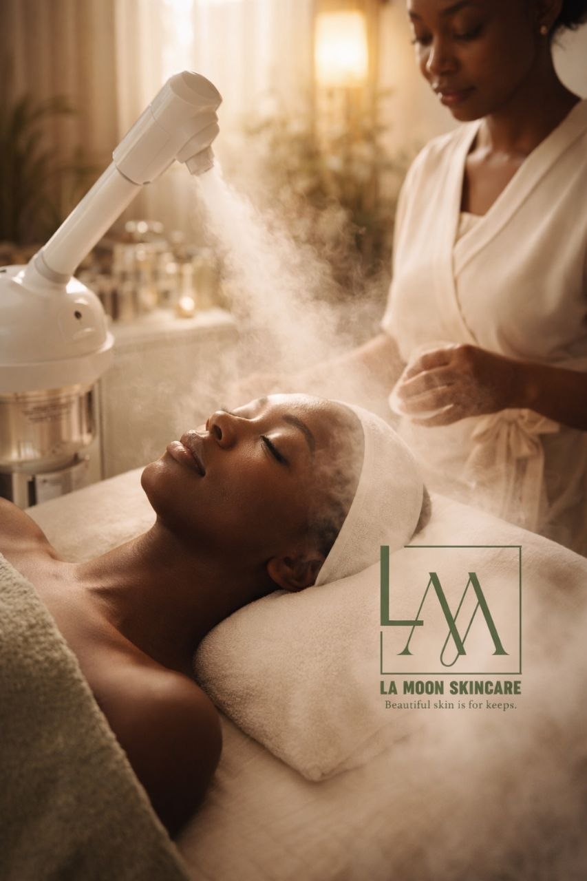 Facial Scrub + Steaming Treatment at La Moon Skincare, Pretoria Central