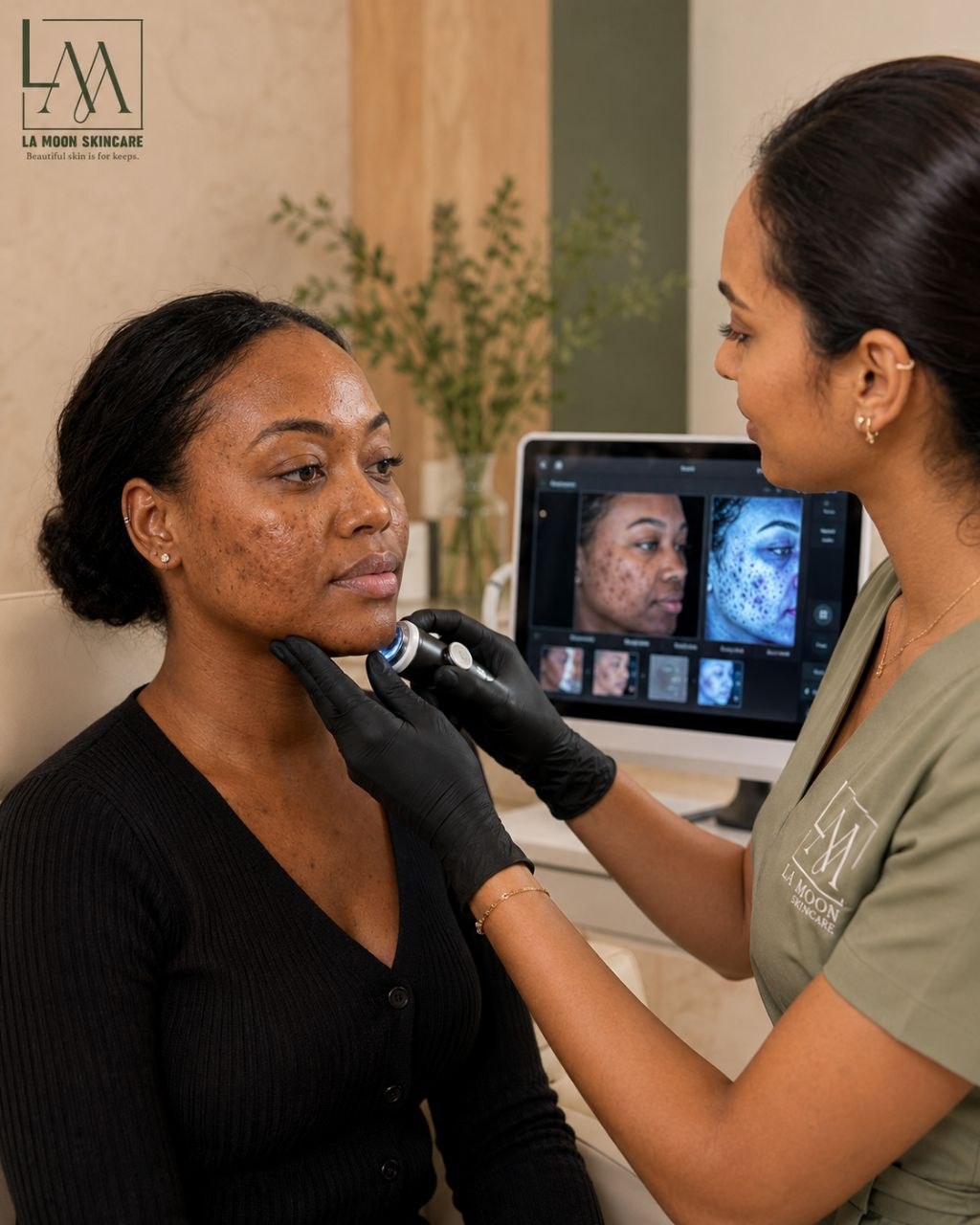 Skin Analysis for Hyperpigmentation at La Moon Skincare, Pretoria Central
